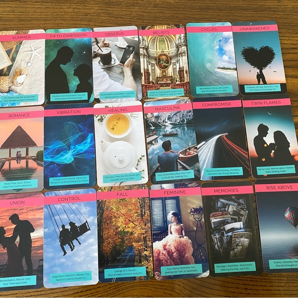 Twin Flame Oracle Deck - Picture 3 of 6